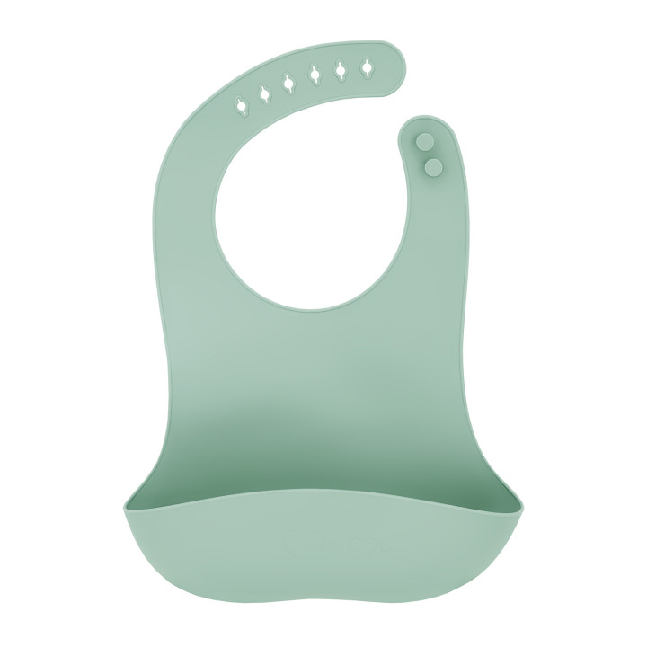 MoMi AMI silicone dish set for children GREEN