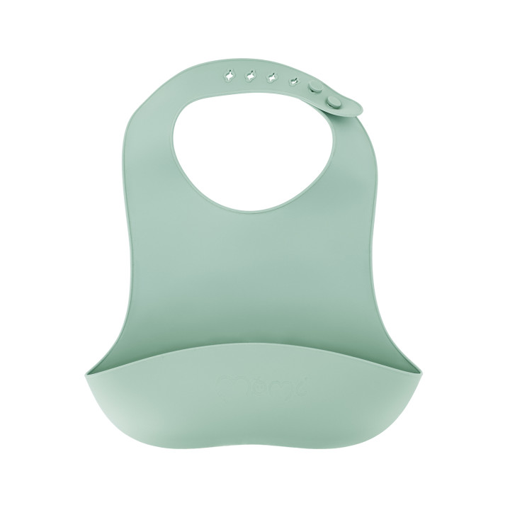 MoMi AMI silicone dish set for children GREEN