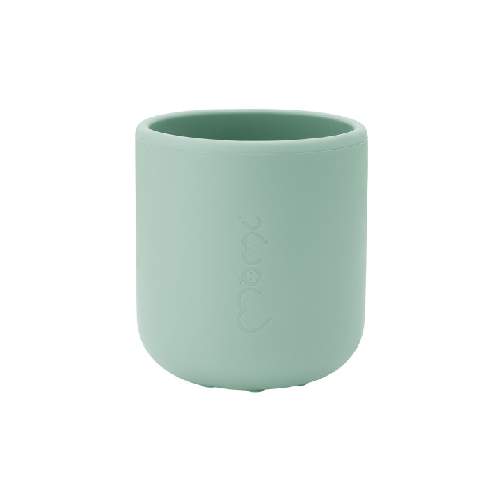 MoMi AMI silicone dish set for children GREEN
