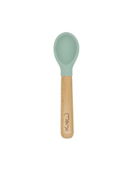 MoMi AMI silicone dish set for children GREEN