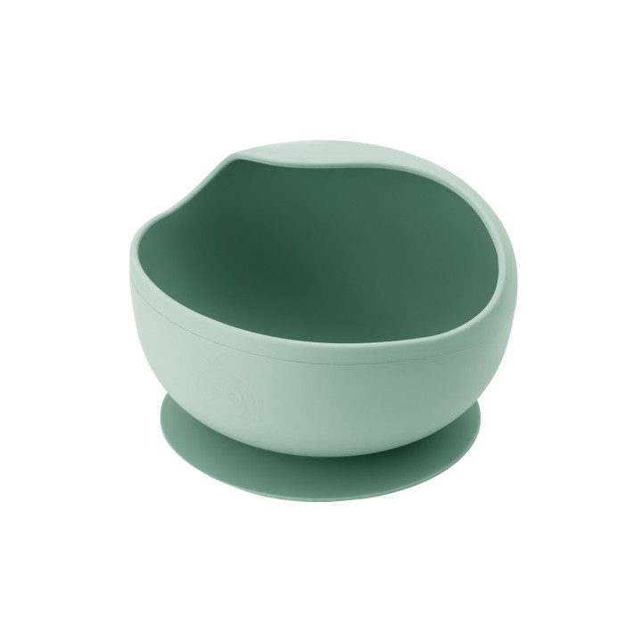 MoMi AMI silicone dish set for children GREEN