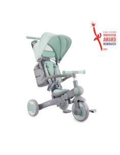 MoMi SOLIVIA Kinderdreirad 4in1 GRÜN