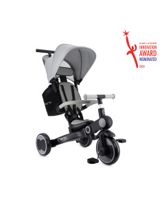 MoMi SOLIVIA Kinderdreirad 4in1 GRAU