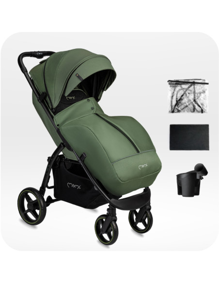 MoMi MIYA wózek spacerowy KHAKI