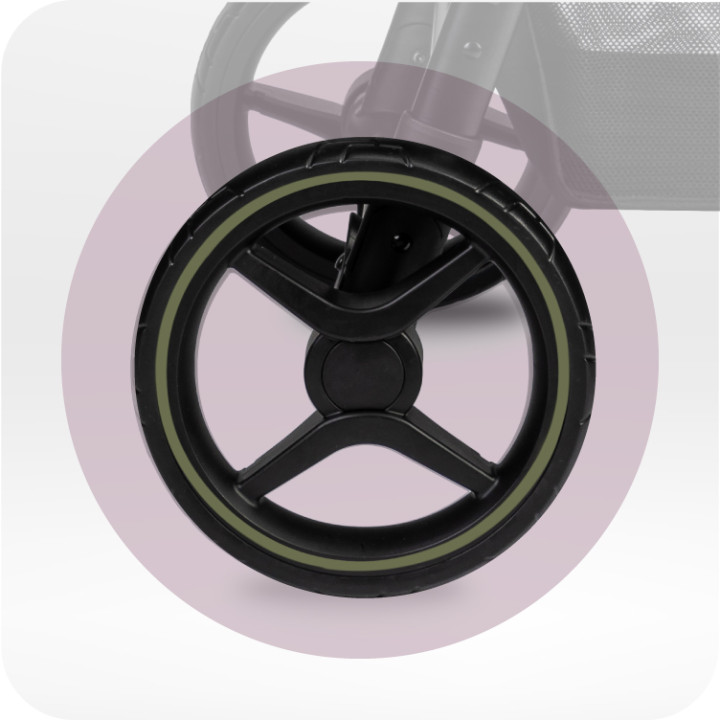 MoMi MIYA wózek spacerowy KHAKI