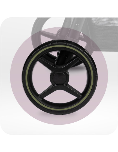 MoMi MIYA wózek spacerowy KHAKI