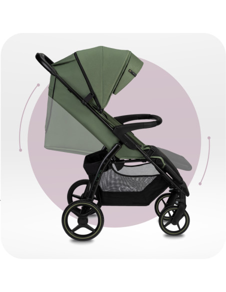 MoMi MIYA wózek spacerowy KHAKI