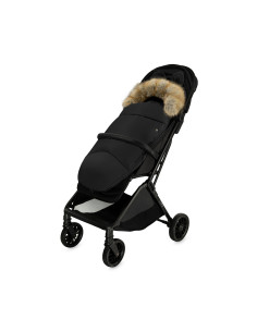 MoMi  COZY śpiworek do wózka CZARNY 2