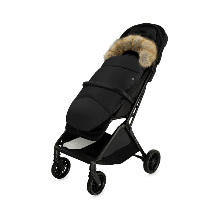 MoMi  COZY śpiworek do wózka CZARNY