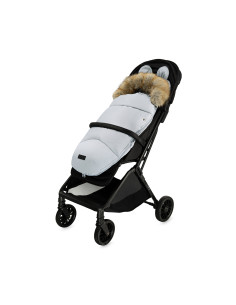MoMi COZY Śpiworek do wózka SZARY 2