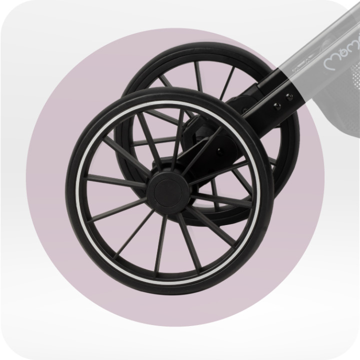 Wózek spacerowy MoMi ESTELLE PLUS LIGHT LEOPARD...