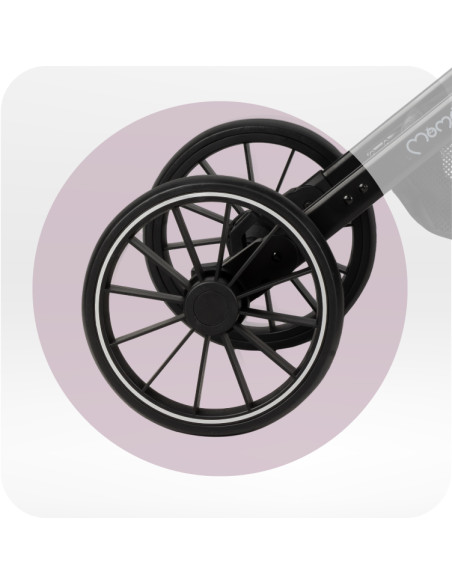 MoMi ESTELLE LIGHT PLUS stroller GRAY