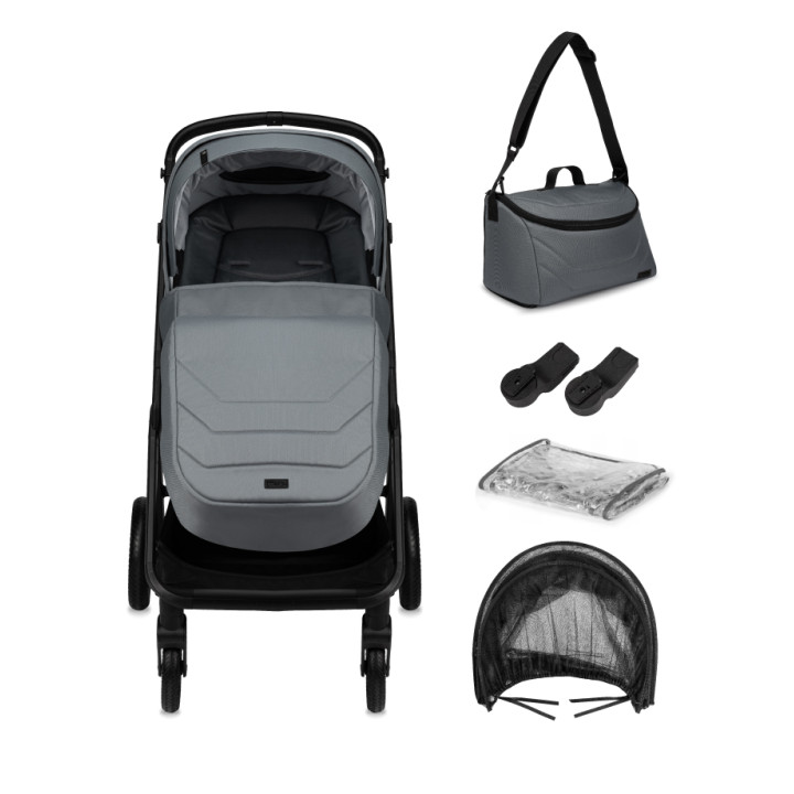 MoMi GISELLE wózek 2w1