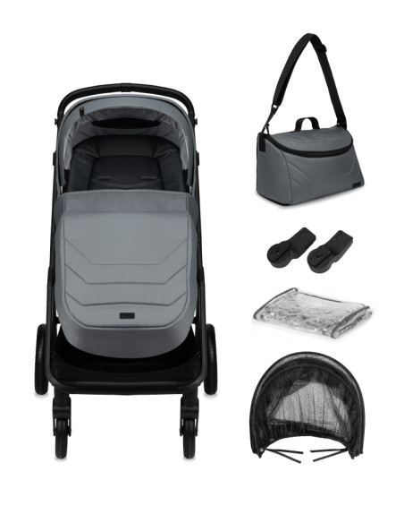 MoMi GISELLE wózek 2w1