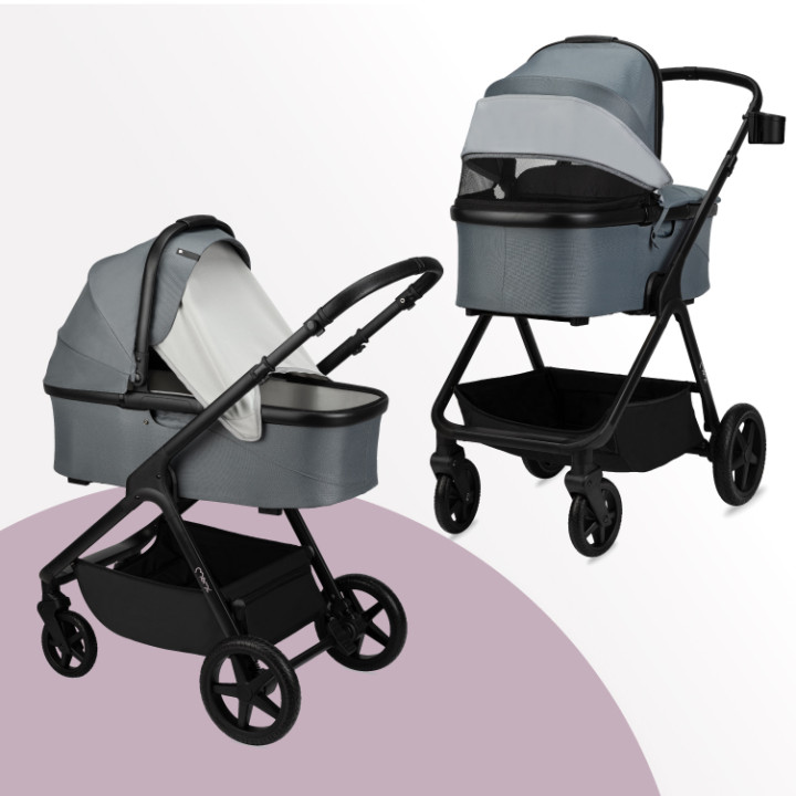 MoMi GISELLE wózek 2w1