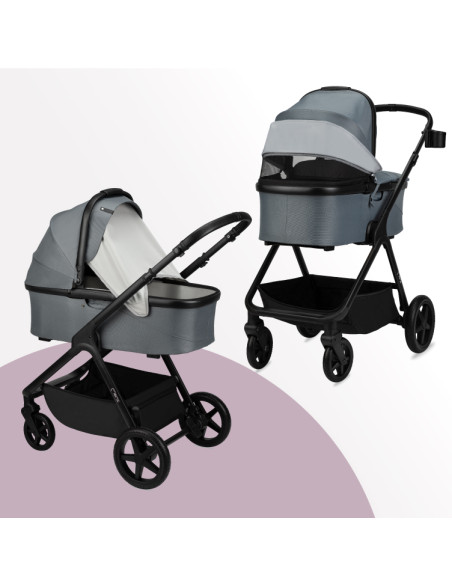 MoMi GISELLE wózek 2w1