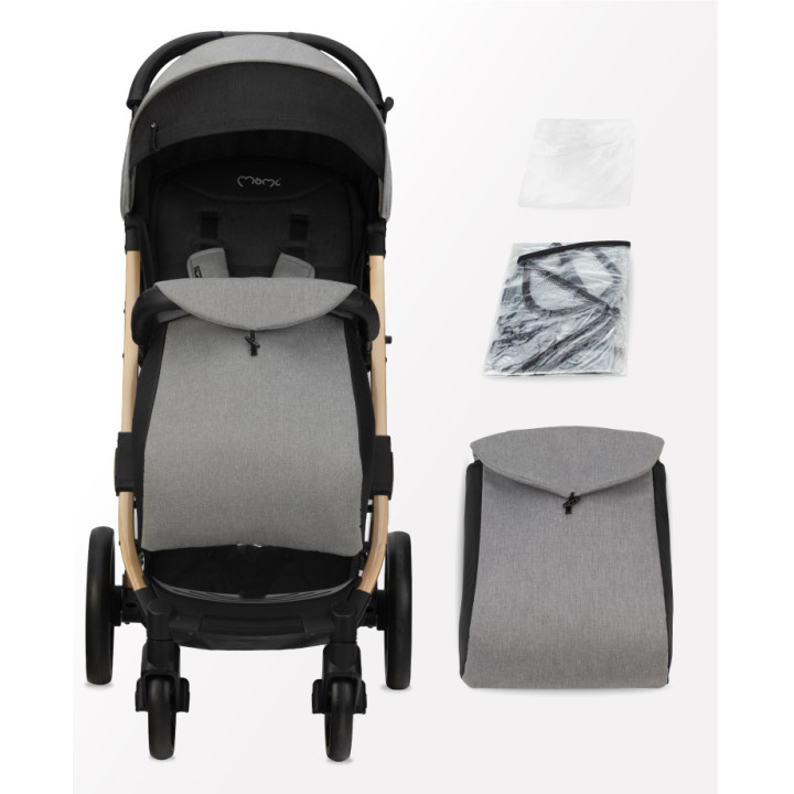 MoMi ESTELLE DAKAR wózek spacerowy z kompletem...