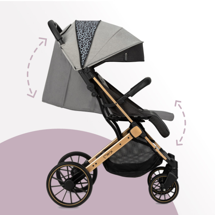 MoMi ESTELLE DAKAR wózek spacerowy z kompletem...