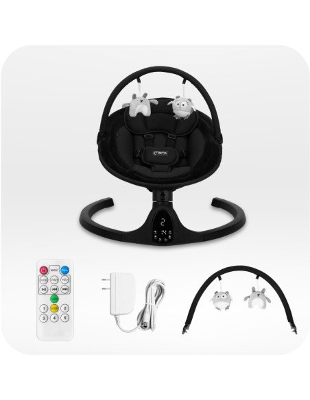 MoMi KENANI ONYX bujaczek elektryczny sterowany pilotem