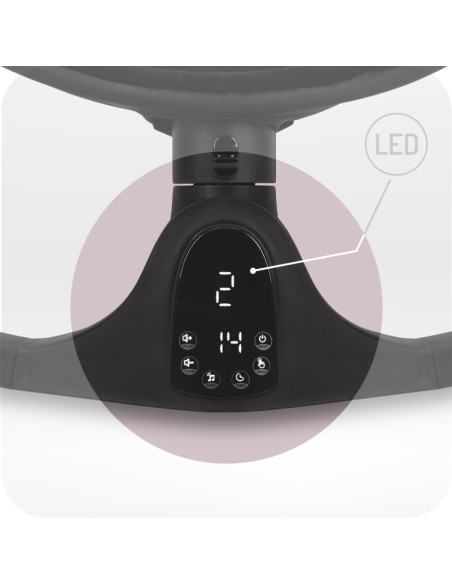 MoMi KENANI ONYX bujaczek elektryczny sterowany pilotem