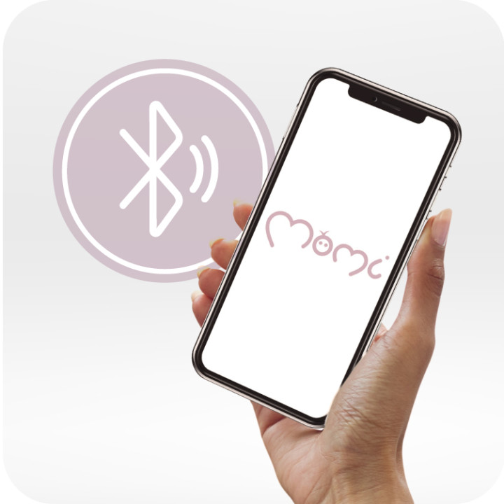 MoMi LAMI bujaczek elektryczny z modułem Bluetooth
