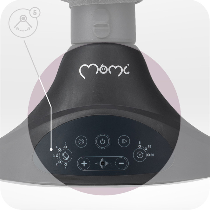 MoMi KENANI bujaczek elektryczny z modułem...