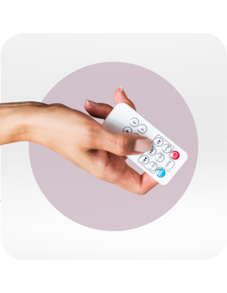 MoMi KENANI bujaczek elektryczny z modułem Bluetooth CIEMNO-SZARY