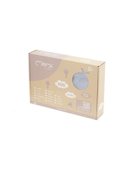 MoMi HUG blanket GRAY