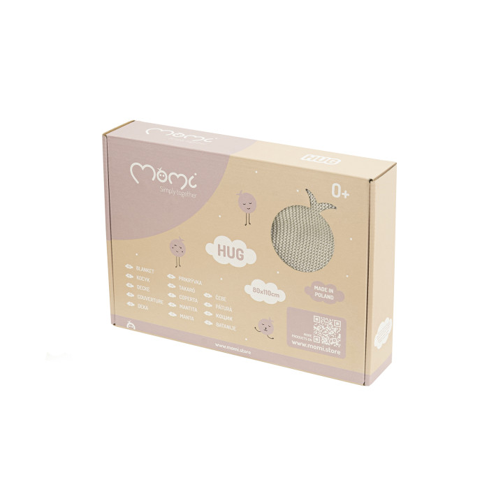 MoMi HUG Decke BEIGE