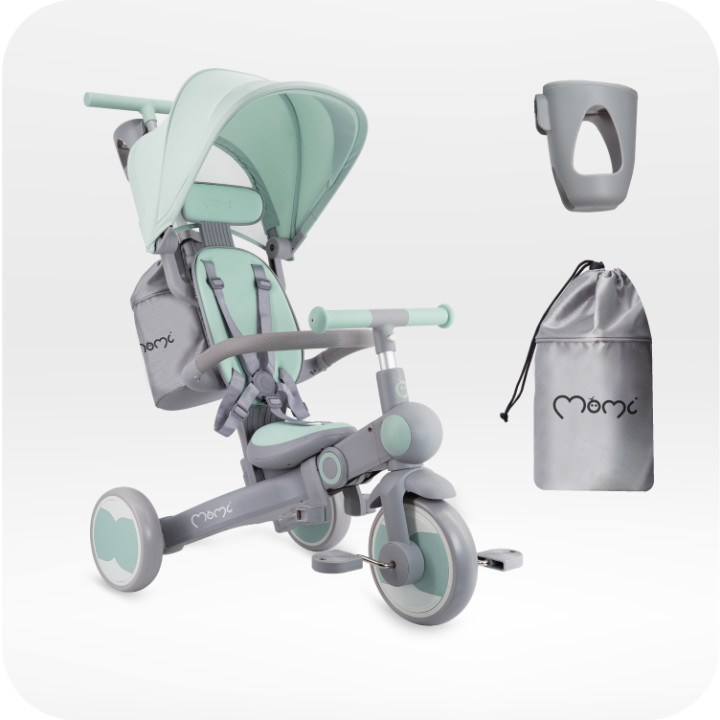 MoMi SOLIVIA 4in1 Tricycle GREEN