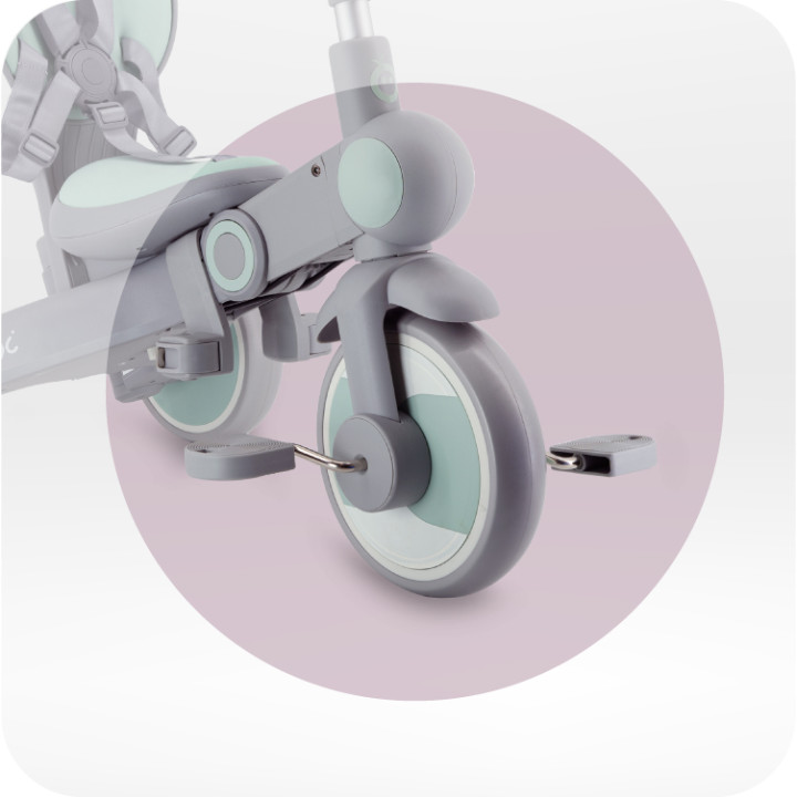 MoMi SOLIVIA 4in1 Tricycle GREEN