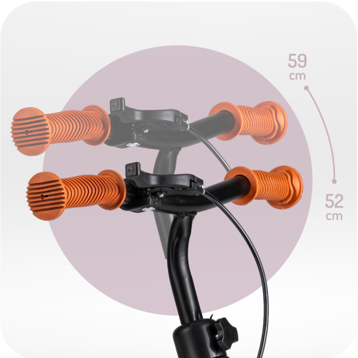 MoMi BREKI rowerek biegowy SZARY
