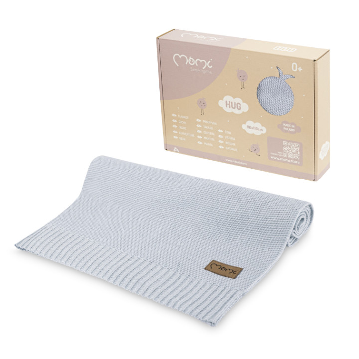 MoMi HUG blanket GRAY