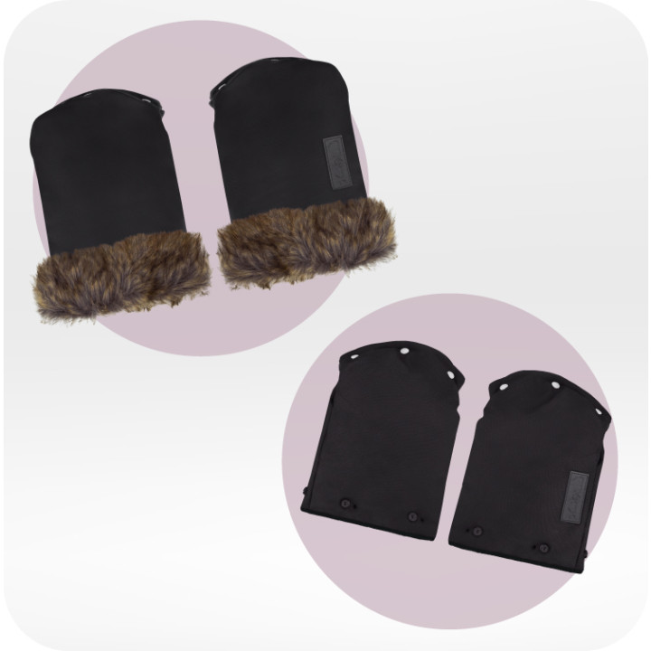 MoMi Handmuffs BLACK