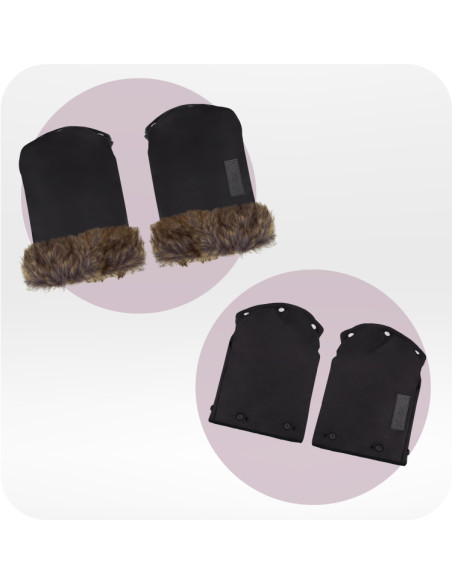 MoMi Handmuffs BLACK