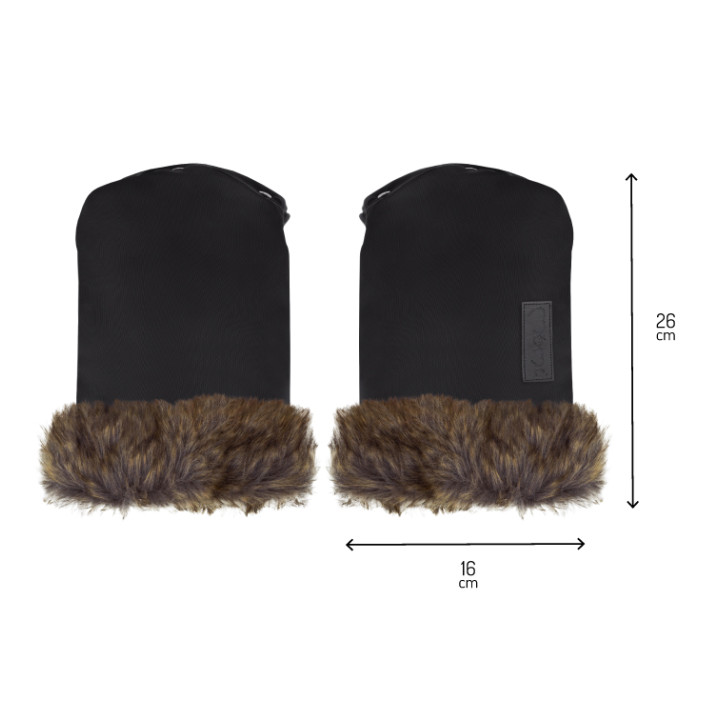 MoMi Handmuffs BLACK