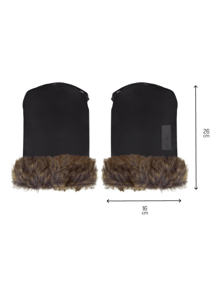 MoMi Handmuffs BLACK