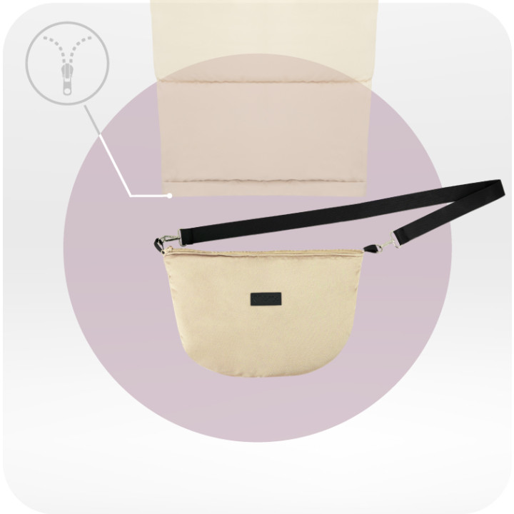 MoMi Footmuff 2in1  BEIGE