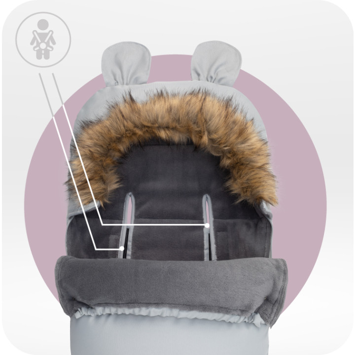 MoMi Footmuff for a stroller